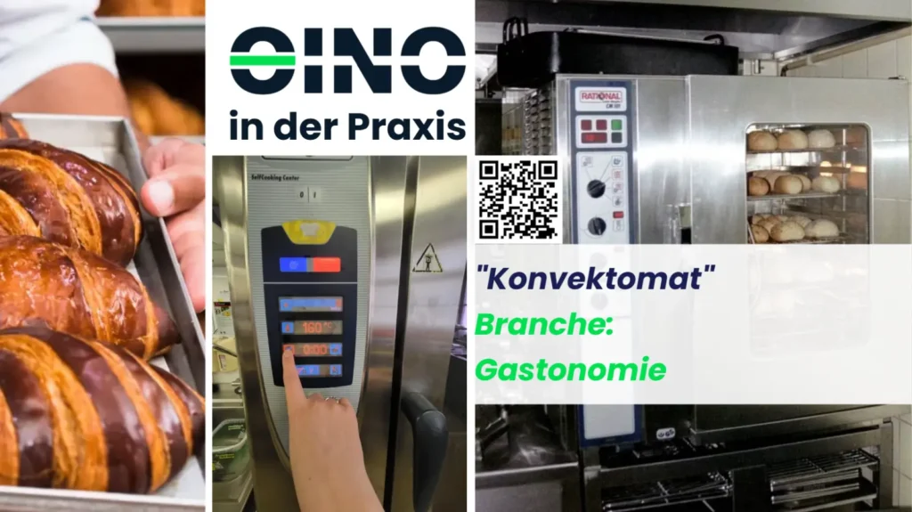 EINO Introfolie Usecase Konvektomat in der Gastonomie