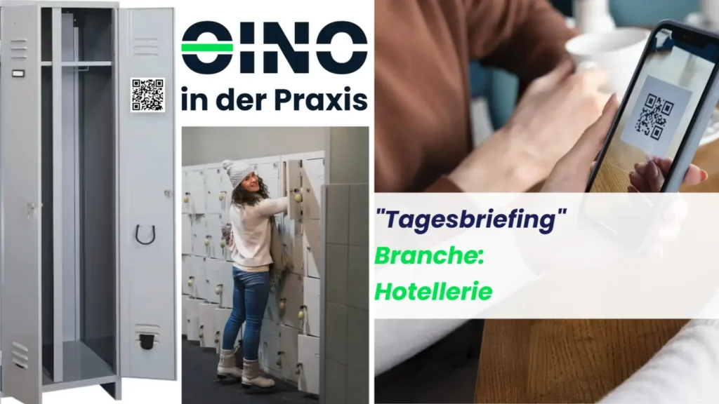 EINO Introfolie Usecase Tagesbriefing in der Hotellerie