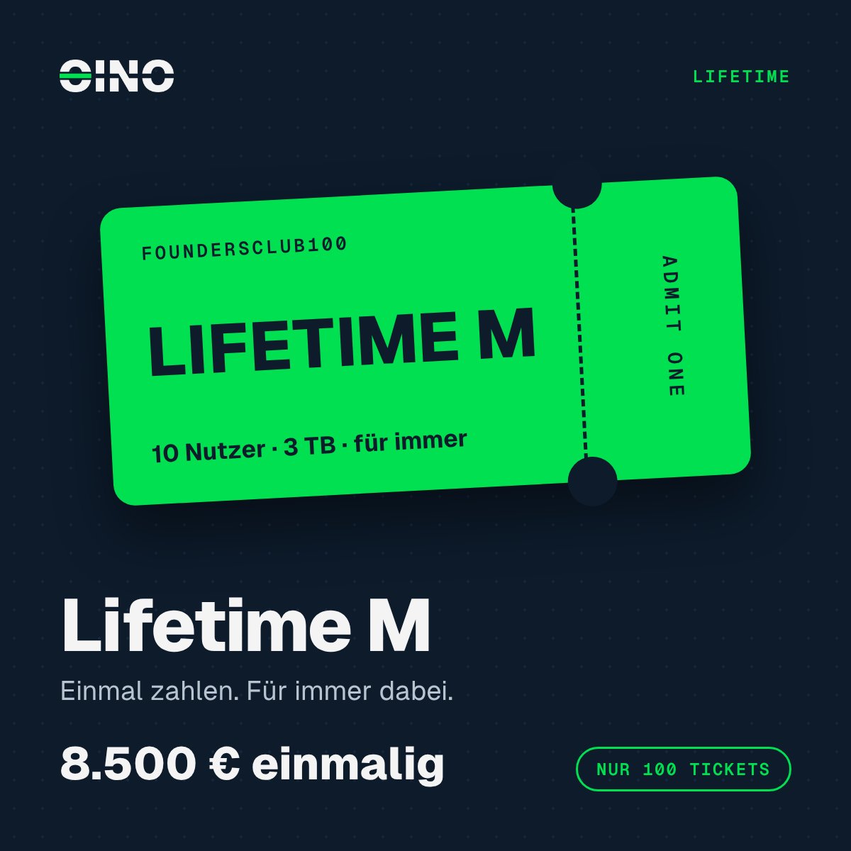 Ticket Lifetime M